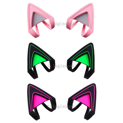 1 pc RAZE Kraken x V2 special cat ear pin earphone accessories(Headset not included!) ► Photo 1/6