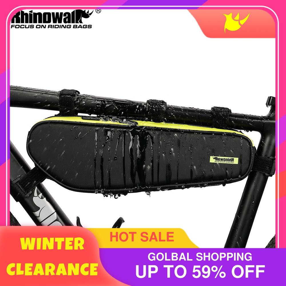 Rhinowalk Bike Bicycle Cycling Bag Front Tube Frame Phone Waterproof Bicycle Bags Triangle Frame Holder Bycicle Accessories ► Photo 1/6