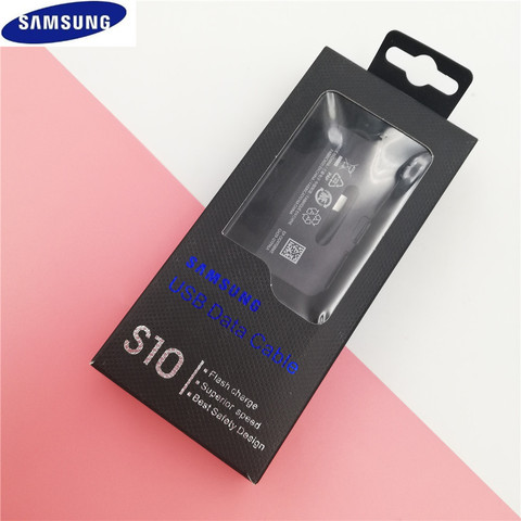 Original SAMSUNG S20 S10 S9 S8 Plus Type C USB C Cable 100CM 2A Fast Charger Data Line For Note 8 9 M11 M21 M31 A6S A7S A9S A71 ► Photo 1/6