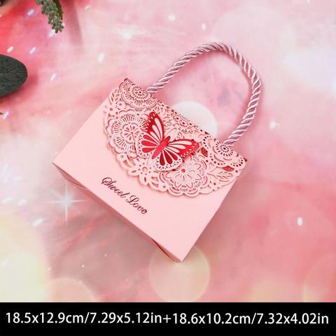 Butterfly Bag Box Metal Cutting Dies Surprise Box Stencil for DIY Scrapbooking Embossing Dies 2022 ► Photo 1/5