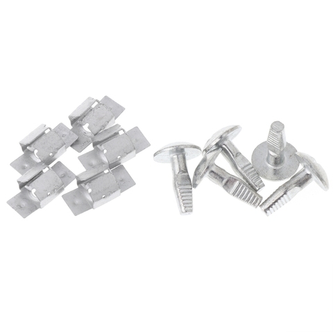 5 Pairs Engine Fitting Clips Mounting Bolt Under Cover For Peugeot 206 207 406 407 806 807  ► Photo 1/6