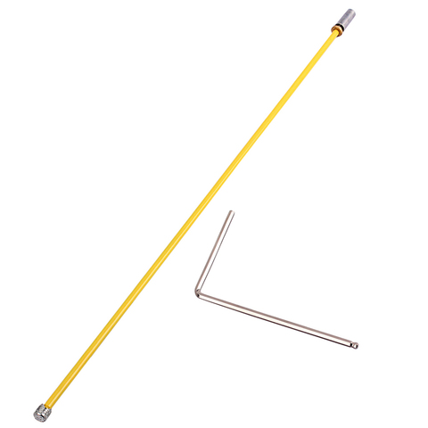 2 Way Adjustment Truss Rod 456mm Double Course Truss Rod for Guitar with Wrench (Yellow) ► Photo 1/6