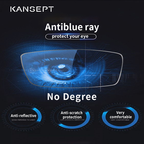 Anti-blue Ray No Degree Protection Computer light Anti Fatigue and Anti Scratch Antiblue Lens Protection for Screen Light ► Photo 1/3