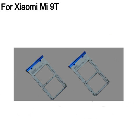 100% Blue SIM Card Tray For Xiaomi Mi 9T SD Card Tray SIM Card Holder SIM Card Drawer For Xiaomi Mi 9 T Parts For Xiaomi Mi 9T ► Photo 1/1