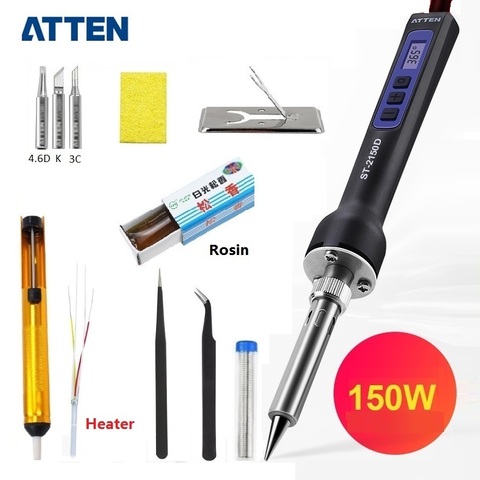 ATTEN 80W / 150W Electric Soldering Iron Station 110V 220V with Digital LCD Display Temperature Adjustable Soldering Iron Tips ► Photo 1/6