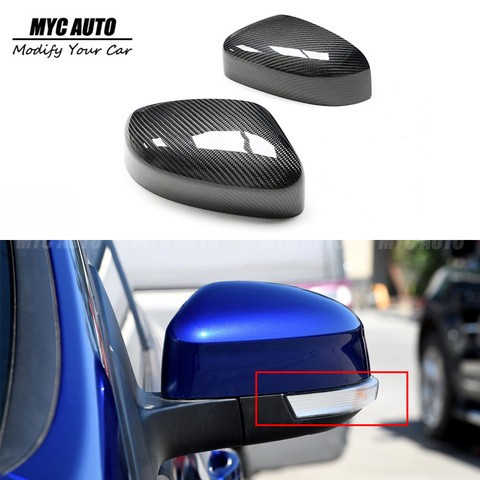 Replacement Carbon Fiber Mirror Cover For Ford Focus MK2 MK3 RS ST 2008 2009 2010 2011 2012 2013 2014-2022  Mirror Cover ► Photo 1/6