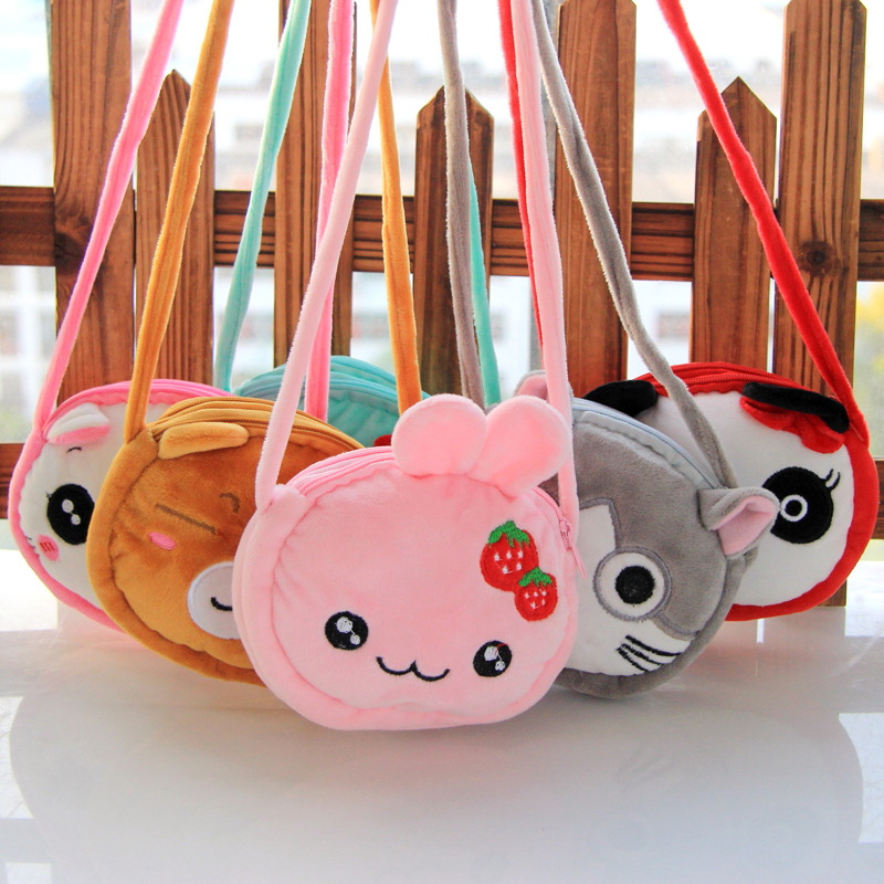 Lovely Baby Girls Mini Messenger Bag Cute Cartoon Kids Baby Small Coin  Purses Children Handbags Shoulder Bags 