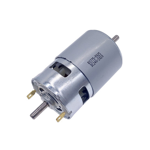 1PCS 775 DC Motor DC 12V-24V Double ball bearing Large Torque High Power Low Noise Hot Sale Electronic Component Motor ► Photo 1/1