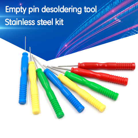 8PCS/Lots Hollow needles desoldering tool electronic components Stainless steel kits ► Photo 1/5