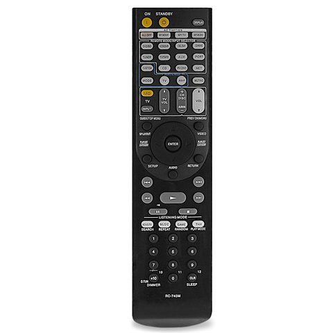 New remote control fit for onkyo AV Receiver DVD Player RC-743M controller ► Photo 1/1