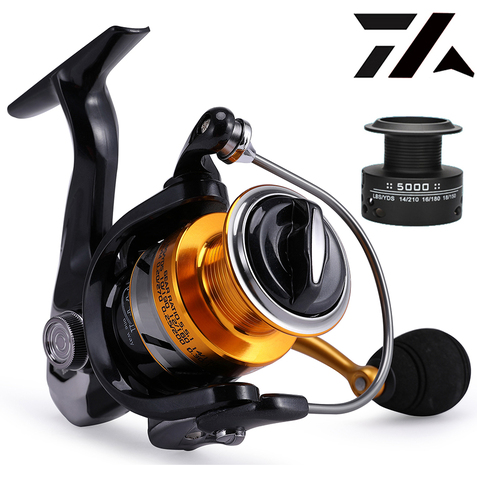 High Quality 14+1 BB Double Spool Fishing Reel 5.5:1 Gear Ratio High Speed Spinning Fishing Reel Carp Fishing Reel For Saltwater ► Photo 1/6