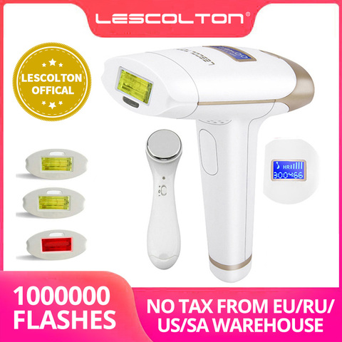 Lescolton IPL Laser Hair Removal 1000000 Flashes Epilator LCD Display Machine T009i Permanent Bikini Trimmer Electric depilador ► Photo 1/1