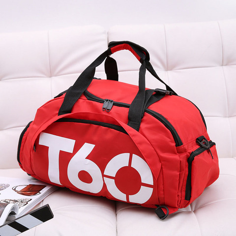 2022 new men's sports fitness bag ladies fitness travel handbag outdoor independent space change shoe bag sports backpack ► Photo 1/6