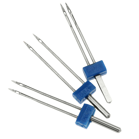 3pcs 2mm 3mm 4mm stretch Double Twin Needle Pins Sewing machine Needlework tool ► Photo 1/4