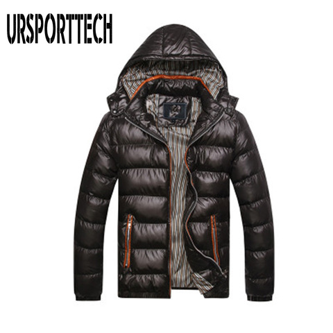 High Quality Winter Jacket Men 2022 Fashion Male Parka Jacket Mens Solid Warm Jackets and Coats Man Winter Parkas Plus Size 5XL ► Photo 1/6