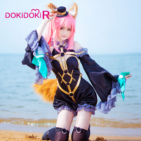 DokiDoki-R Game Fate Cosplay Tamamo no Mae Magician Costume Fate/Grand Order Fate/EXTRA Tamamo no Mae Cosplay Costume Halloween ► Photo 1/4