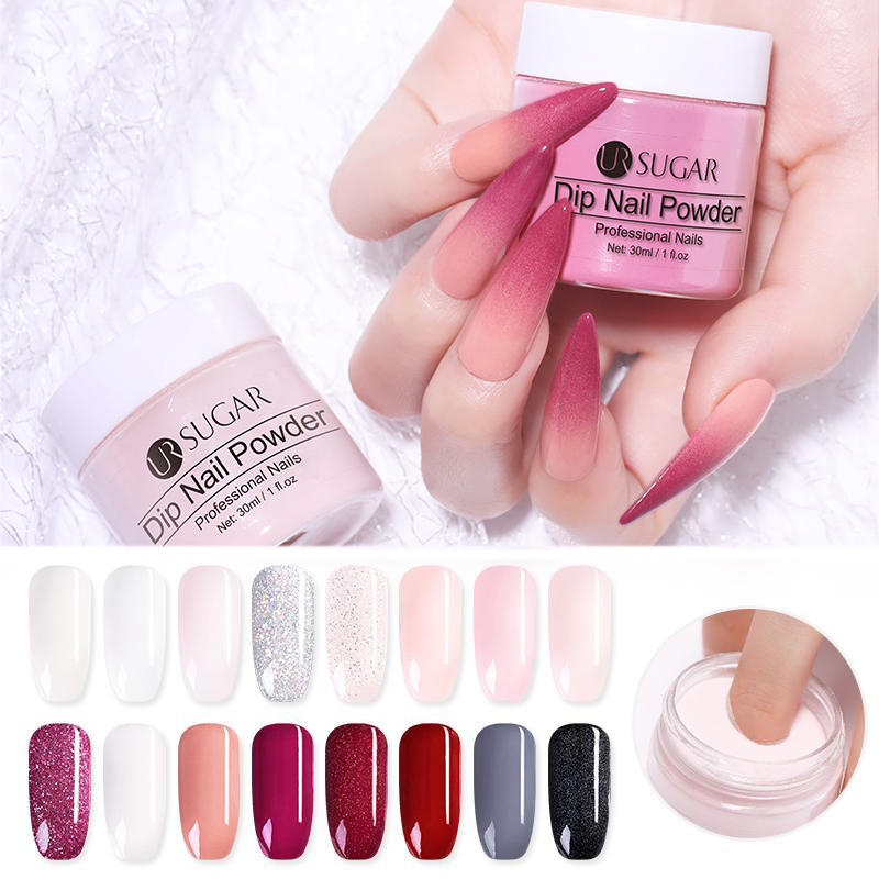 ABS Durable Easy French Dip Tray Dipping Powder Container Dual Use for  Short Extended Nails Molding for White Pink Smile Line - AliExpress