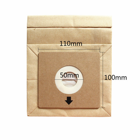 Disposable Universal Vacuum Cleaner Bags 2 Layer Filtering 100*110mm Paper Dust Replacement Bag Z1550 Z2332 Vacuum Cleaner Parts ► Photo 1/6
