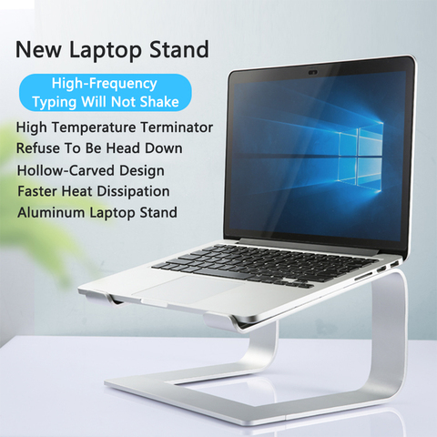 Laptop Stand Holder Aluminum Stand For MacBook Pro 13 Portable Computer Stand Desktop Holder Notebook PC suporte notebook Holder ► Photo 1/1