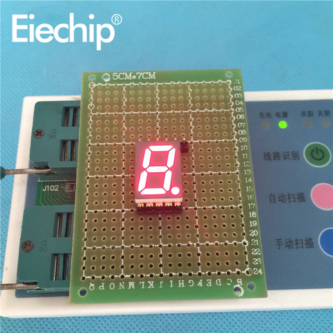 5pcs SMD 0.56Inch Digital LED Display High quality 7 Segment 1 bit 0.56Inch anode / cathode LED luminous digital tube red green ► Photo 1/6