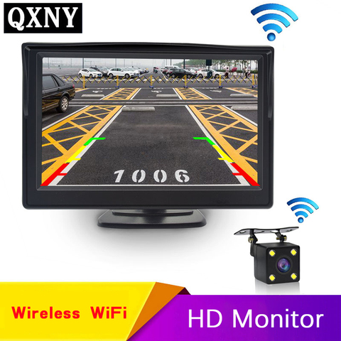 Car Rear View Camera Wifi Wireless Wiring Kit 2.4GHz DC 12V Vehicle Cameras Wireless Transmitter/Receiver Easy Installation ► Photo 1/6