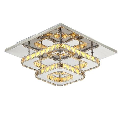 Modern Crystal LED Ceiling light Fixture For Indoor Lamp lamparas de techo Surface Mounting Ceiling Lamp For Bedroom ► Photo 1/6