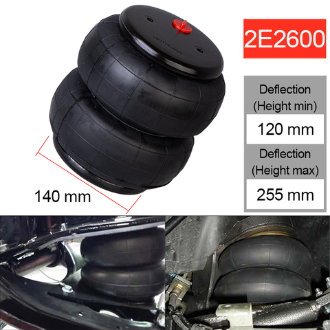 2600Ib Air Bags Single Port 1/2