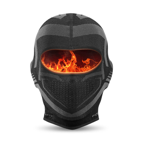 Thermal Short Balaclava Winter Fall Motorcycle Cycling Hood Liner Full Face Cover Elastic Windproof Comfortable Warmer Men Hat ► Photo 1/6