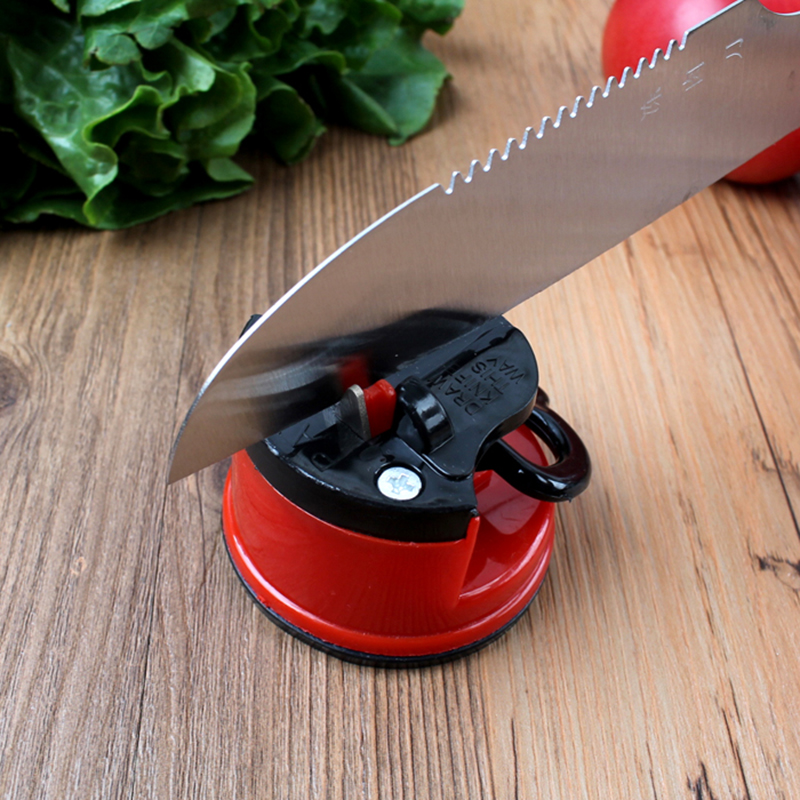 Kitchen Knife Sharpener With Suction Cup Positioning Knife Grinder