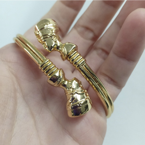 Egyptian Queen Nefertiti Bangles For Women Men Gold Adjustable Africa Couple Bracelet HipHop Punk Bracelets Jewellery Gifts 2022 ► Photo 1/1