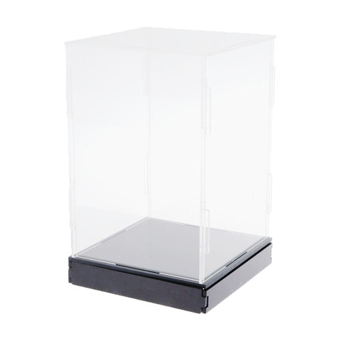 Display Case/Box Dustproof Showcase Character Doll Storage Case Acrylic Plastic Transparent Clear ► Photo 1/5