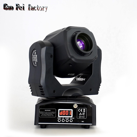 Moving Head Lights Led 60W White High Bright Pocket Pro Led Powerful Moving Head Mobile Dj Light For Party ► Photo 1/6