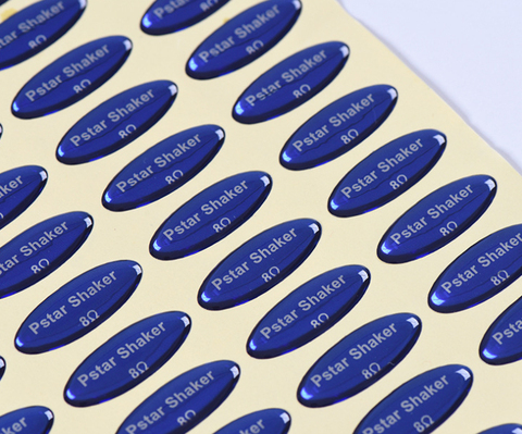 Epoxy resin dome 3d gel sticker printing service,Adhesive Crystal 3D Sticker Epoxy Resin Domed ----DH6003 ► Photo 1/5