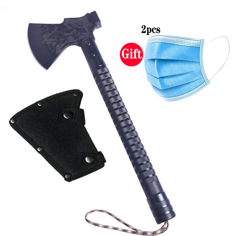 King Sea Outdoor Dismountable Camping Axe Aluminium Alloy Folding Tomahawk Axe Multifunctional Survival Hatchet with Knife ► Photo 1/6