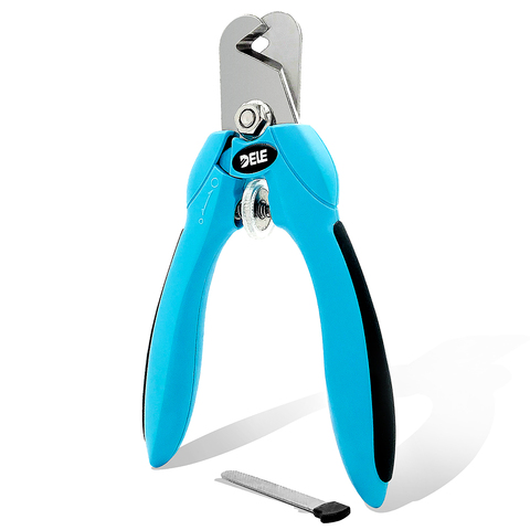 DELE Dog Nail Clippers And Trimmers - Razor Sharp Blades - For Safe - Sturdy Non Slip Handles - Free Nail File, Adjustable blade ► Photo 1/6