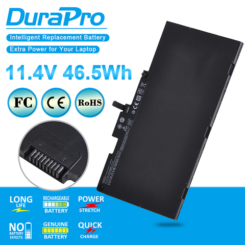 DuraPro CS03XL Laptop Battery 11.4V 46.5Wh for HP EliteBook 745 G3 840 G2 G3 850 G3 G4 ZBook 15U G3 G4 MT43 Series ► Photo 1/6
