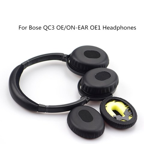 Earpad For Bose QC3 OE/ON-EAR OE1 Headphones Replacement Audio Ear pads Headband Accessories Ear Cushions Cover Cups ► Photo 1/6