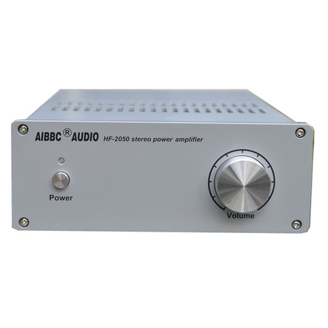 AIBBC HF-2050 130W+130W Class AB MOSFET HiFi Amplifier Deluxe version Black or Silver ► Photo 1/6