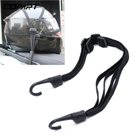 2 Hooks Motorcycle Helmet Straps Motorcycle Accessories Luggage Retractable Elastic Rope Fixed Strap Motos Helmet Luggage Net ► Photo 1/1