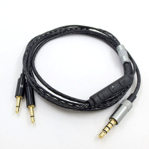 3.5mm 2.5mm Audio Cable Gamer Headset Cable Replacent for Sennheiser HD447 HD437 HD202 HD212 Headphones Audio Controller Cable ► Photo 1/6