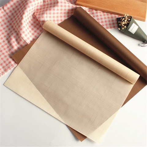 30x40cm Heat Press Pad Reusable Baking Mat Non Stick Craft Sheet Heat Resistant Easy To Clean BBQ Grill & Baking Mats Macarons ► Photo 1/6