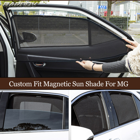 For MG ZS GS GT MG3 MG5 MG6 / Magnetic Special Curtain Window SunShades Mesh Shade Blind Fully Covered ► Photo 1/6