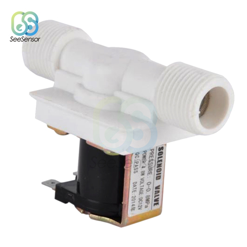 220V 110V 24V 12V Plastic Solenoid Valve Magnetic Washing Machine Dispenser Drinking Water Pneumatic Pressure Controller Switch ► Photo 1/6