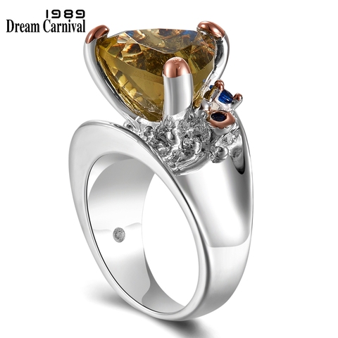 DreamCarnival 1989 New Solitaire Wedding Rings for Women Top Brands Recommend Fall/Winter 2022 Unique Fashion Jewelry WA11721 ► Photo 1/6