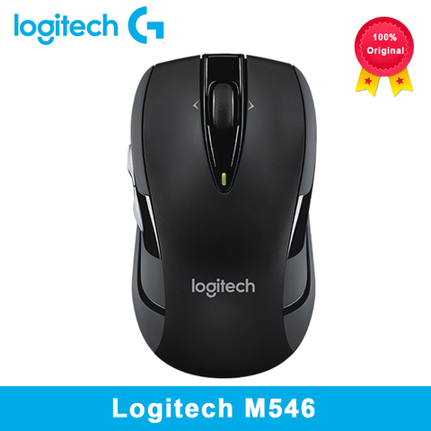 Logitech M546 with 2.4GHz 1000 DPI Wireless Mouse Ergonomic Optical Laser Office Home Game Mice for Desktop Laptop PC Original ► Photo 1/5
