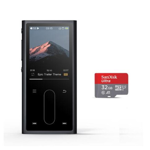 FIIO M3K Mini HIFI Hi-Res Lossless Portable Music Player MP3 FlAC Sport Digital Audio AK4376A DAC 24Bit 192Khz Recoder ► Photo 1/6