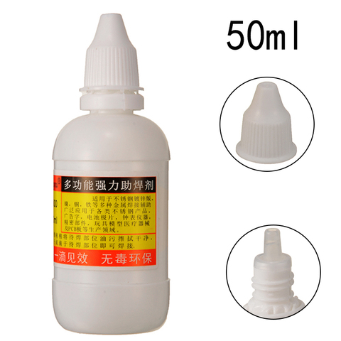 Practical 1Pcs HLY-800 50ml Stainless Steel Flux Soldering Stainless Steel Liquid  Solder For Soldering Welding Equipment - Price history & Review, AliExpress Seller - MSL Tools Store