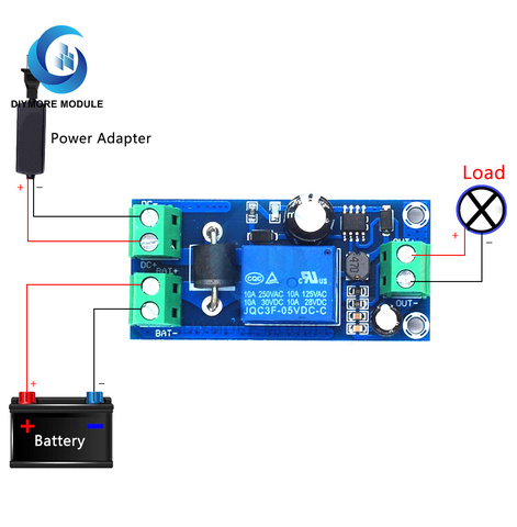 UPS Board Power-OFF Protection Module Automatic Switching UPS Emergency Cut-off Battery Power Supply 5V to 48V Control Board ► Photo 1/1