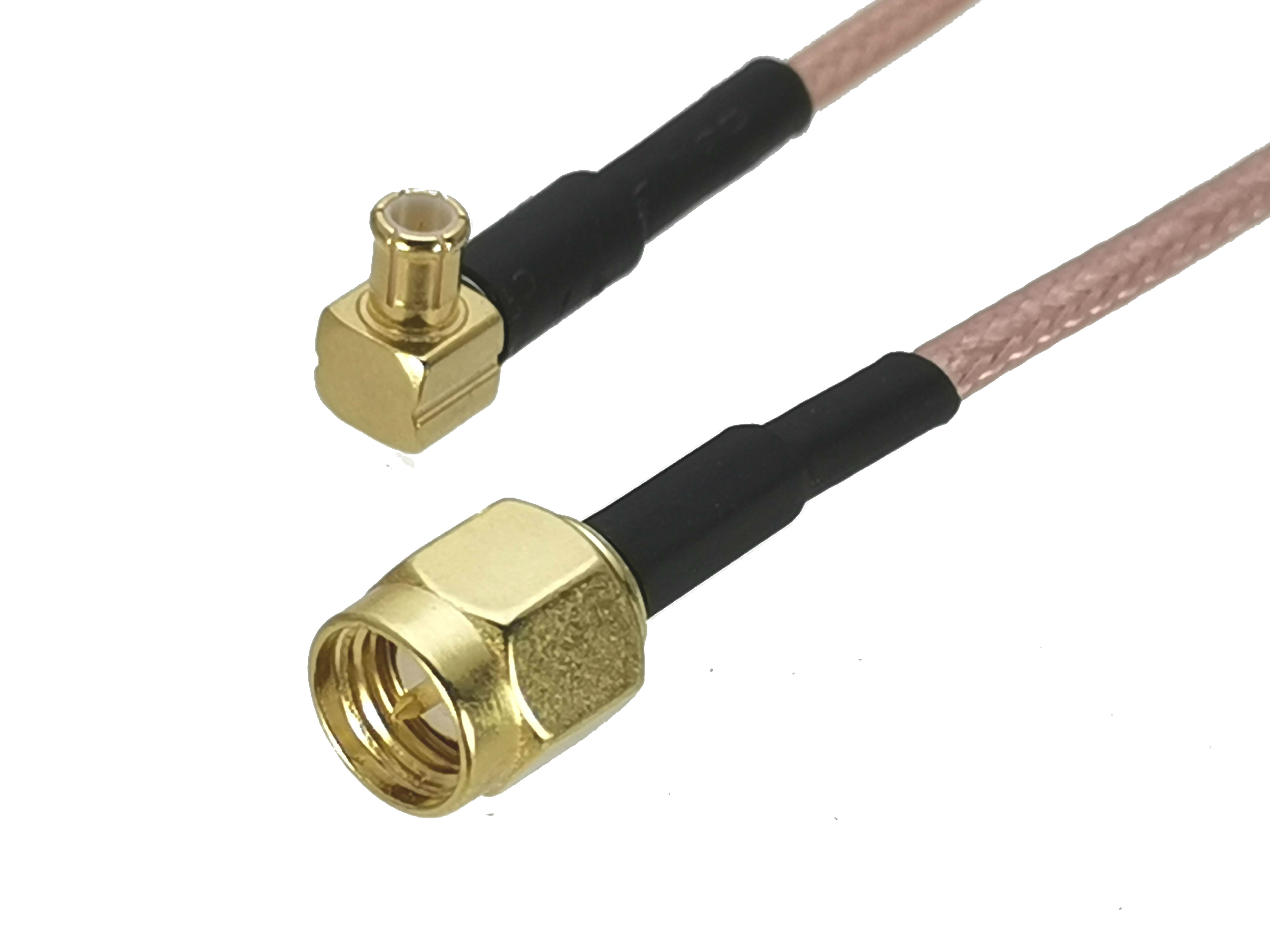 Price history & Review on 1Pcs RG316 SMA Male plug to MCX Male Plug Rig...