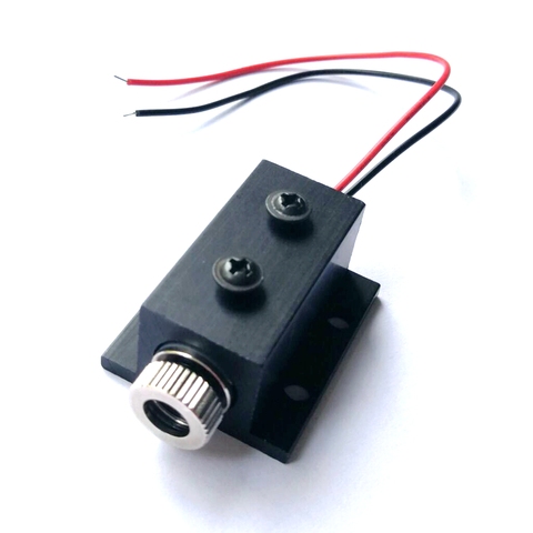 Focusable 30mW 980nm Infrared IR Laser Diode Module w Dot Lens Head 12mm Heatsink ► Photo 1/5